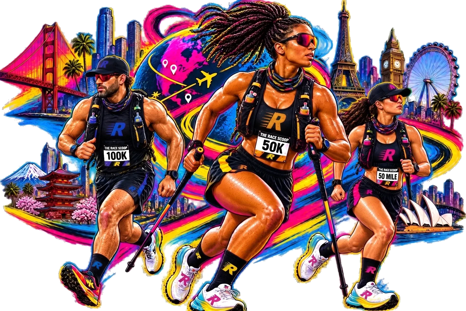 International and worldwide race guide